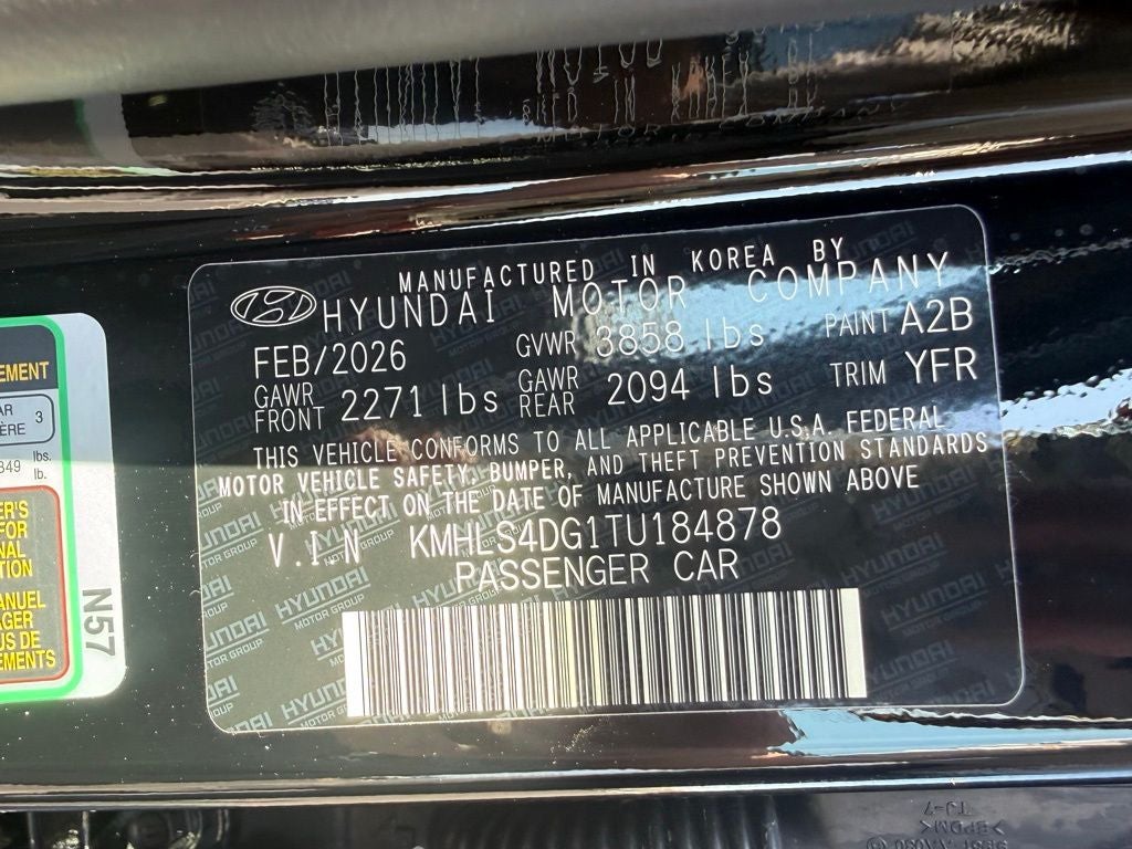2026 Hyundai ELANTRA SEL Sport Premium