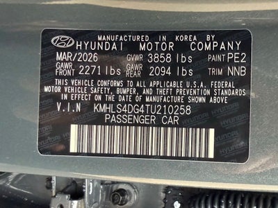 2026 Hyundai ELANTRA SEL Sport Premium