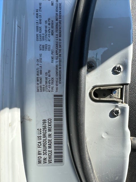 2024 RAM 2500 Big Horn