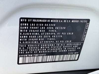 2026 Volkswagen Tiguan 2.0T SEL R-Line Turbo