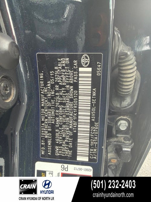 2015 Toyota Camry LE