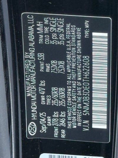 2026 Hyundai TUCSON SEL FWD