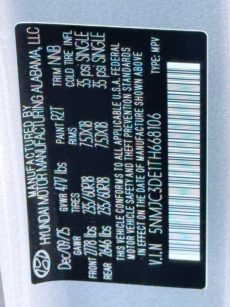 2026 Hyundai TUCSON SEL Premium FWD