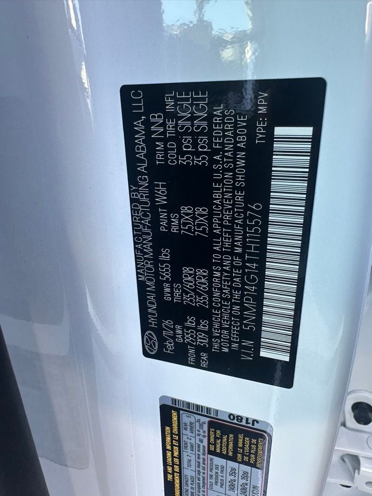 2026 Hyundai SANTA FE HYBRID SE