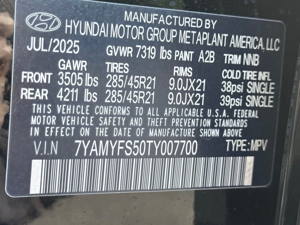 2026 Hyundai IONIQ 9 Performance Calligraphy