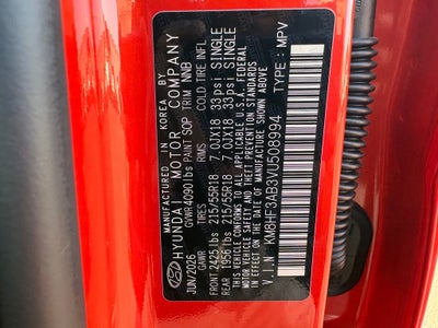 2027 Hyundai KONA SEL Sport