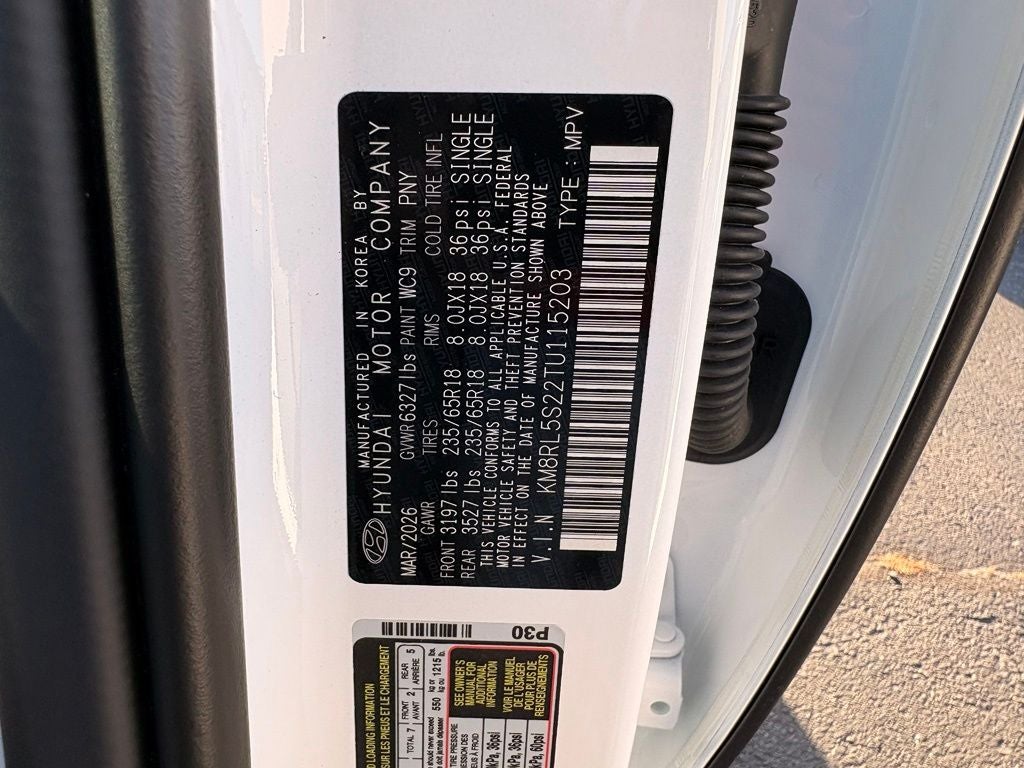 2026 Hyundai PALISADE SEL 7 Passenger