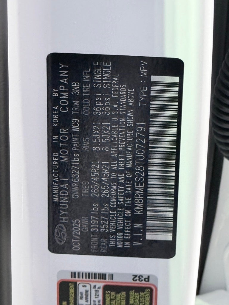 2026 Hyundai PALISADE Calligraphy AWD