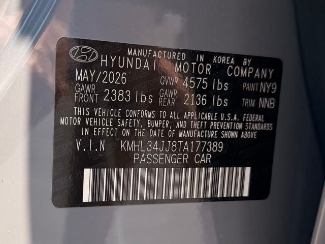 2026 Hyundai SONATA HYBRID SEL