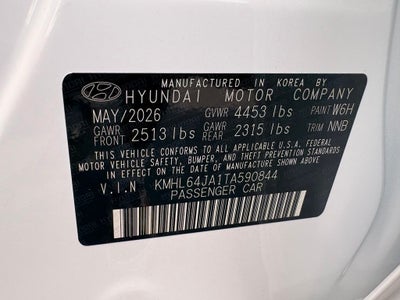 2026 Hyundai SONATA SEL Sport
