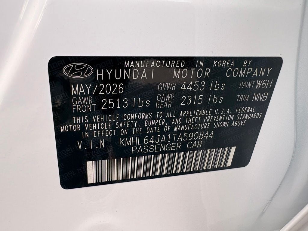 2026 Hyundai SONATA SEL Sport
