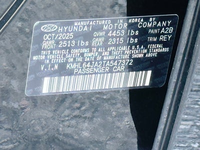 2026 Hyundai SONATA SEL Sport