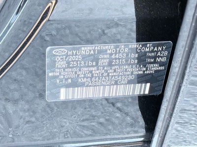 2026 Hyundai SONATA SEL Sport