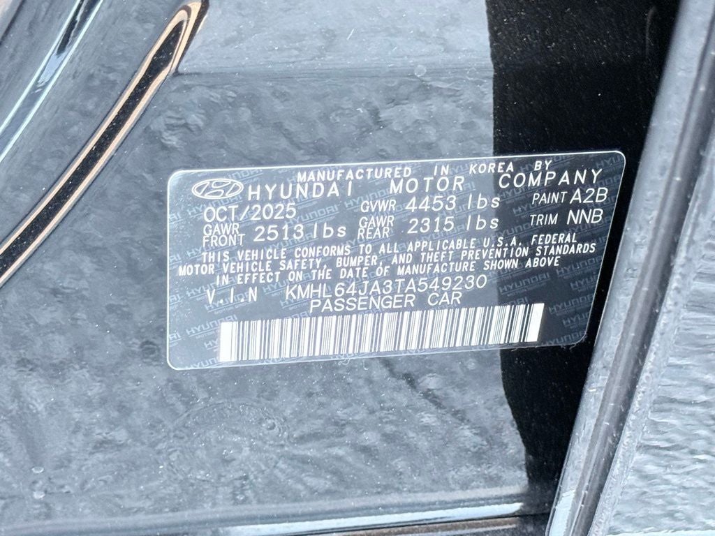 2026 Hyundai SONATA SEL Sport