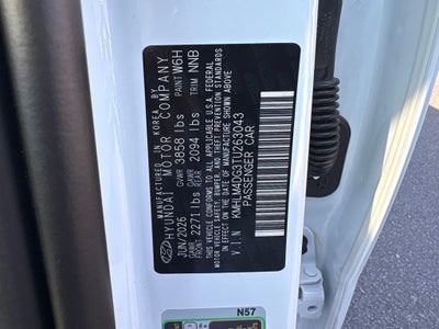 2026 Hyundai ELANTRA SEL Sport