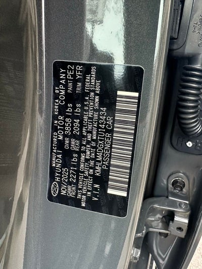 2026 Hyundai ELANTRA SEL Sport