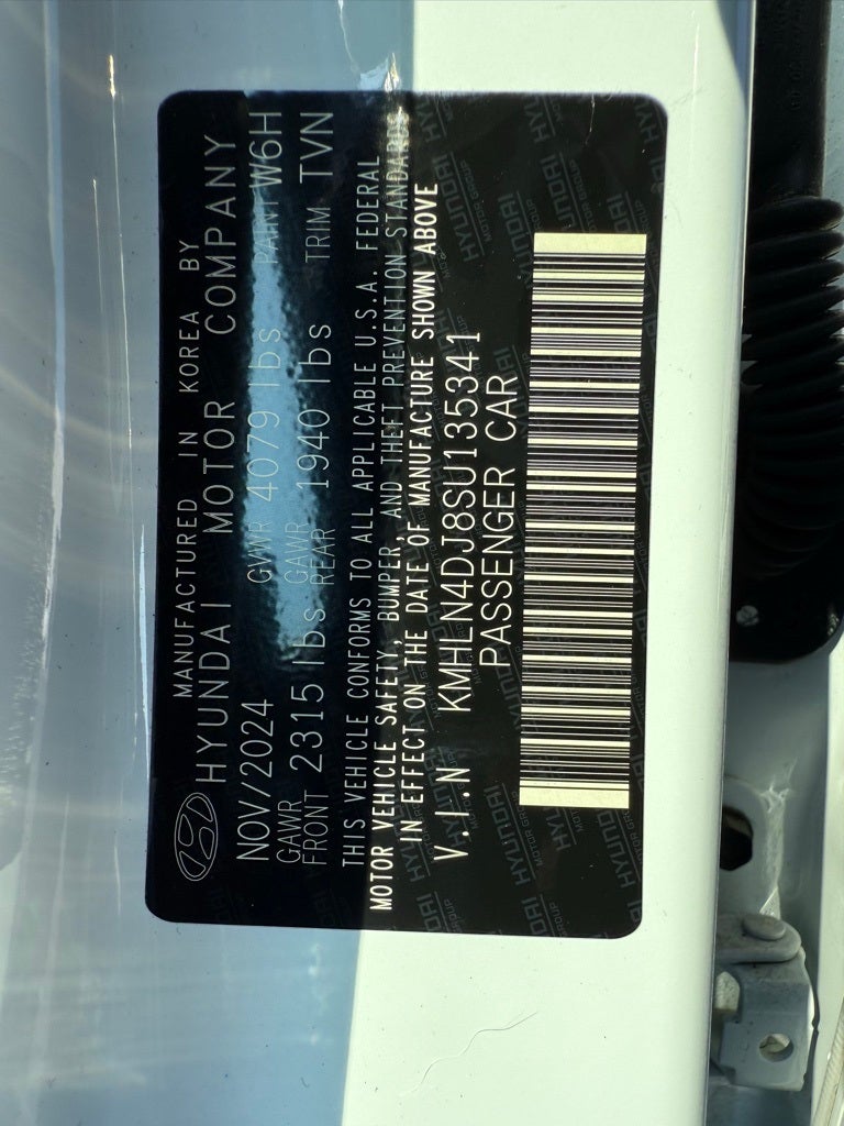 2025 Hyundai ELANTRA HYBRID Limited