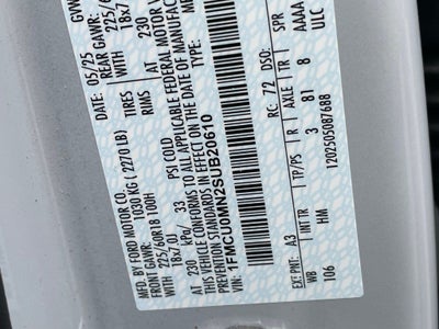 2025 Ford Escape ST-Line