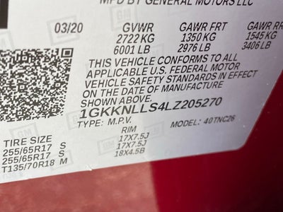 2020 GMC Acadia AT4