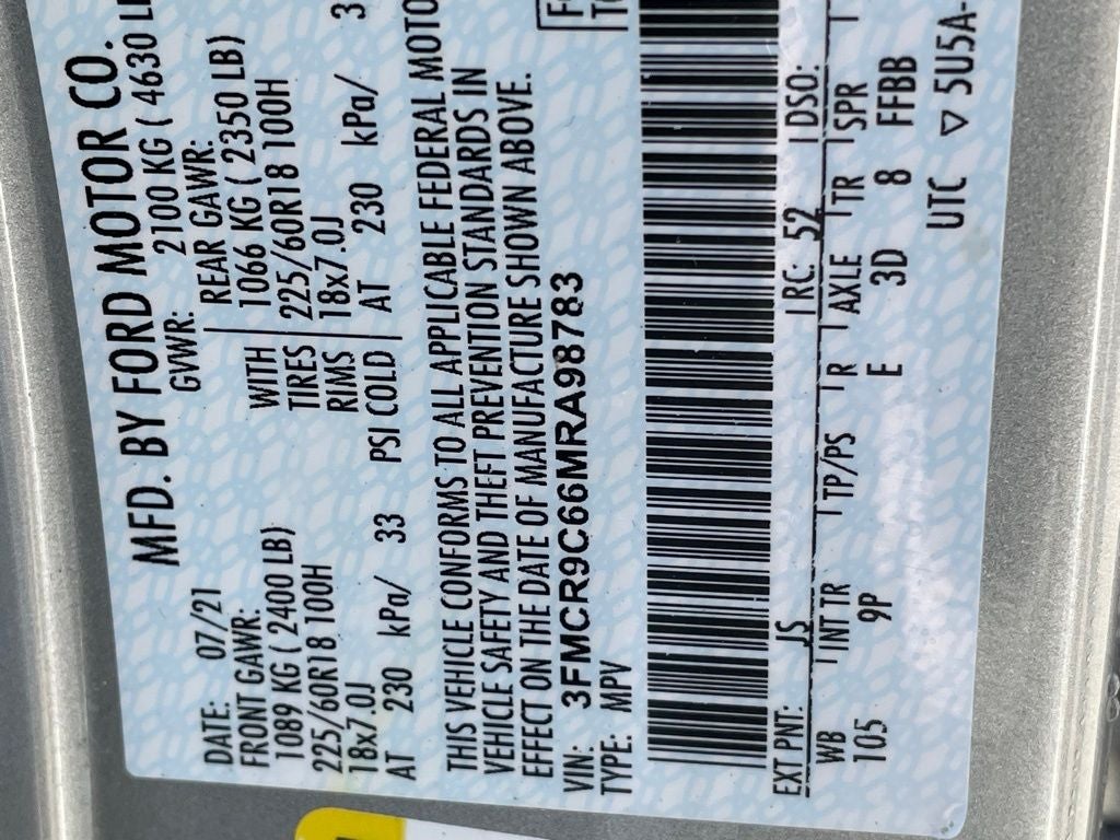 2021 Ford Bronco Sport Outer Banks