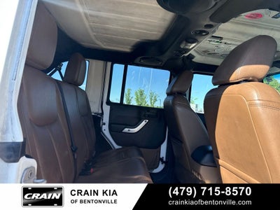 2013 Jeep Wrangler Unlimited Sahara - 4WD / CLEAN CARFAX / ONE OWNER