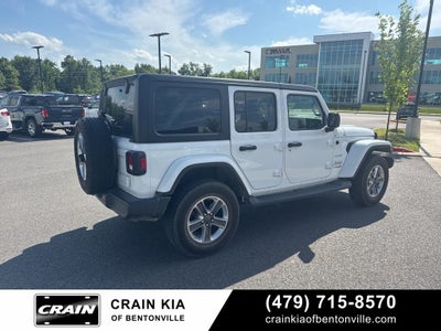 2018 Jeep Wrangler Unlimited Sahara - 4WD / CLEAN CARFAX / ONE OWNER