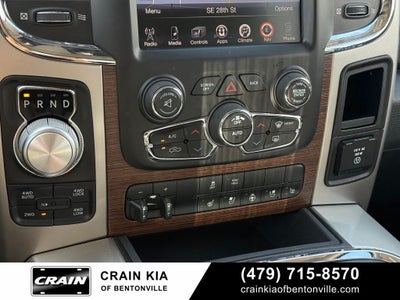 2016 RAM 1500 Laramie - 4WD / CLEAN CARFAX / ONE OWNER