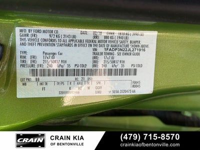 2018 Ford Focus Titanium - SUNROOF / CLEAN CARFAX / LOW MILES!