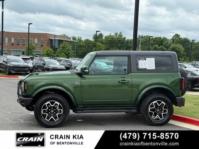 2022 Ford Bronco Outer Banks - $50,935 MSRP / 4WD / 314A / HIGH / LUX