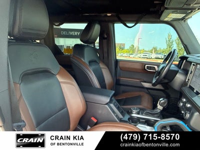 2022 Ford Bronco Outer Banks - 4WD / LUX / HIGH