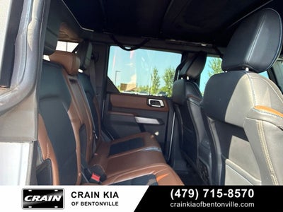 2022 Ford Bronco Outer Banks - 4WD / LUX / HIGH