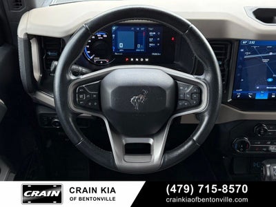 2022 Ford Bronco Wildtrak - 4WD / HIGH / ONE OWNER