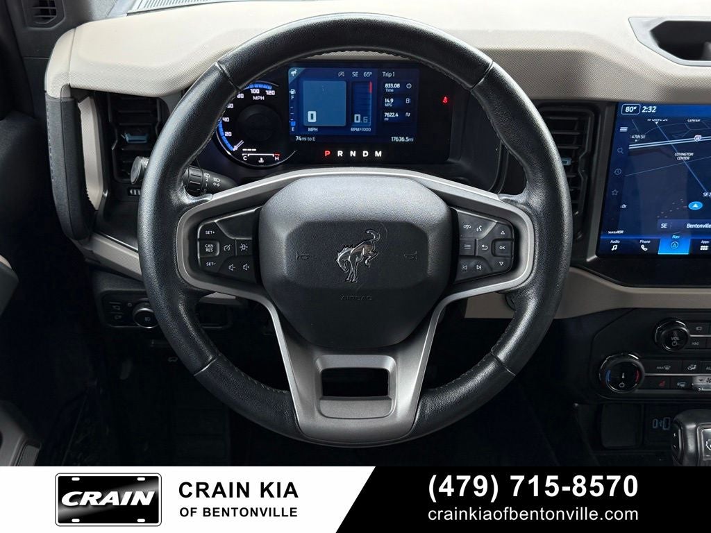 2022 Ford Bronco Wildtrak - 4WD / HIGH / ONE OWNER