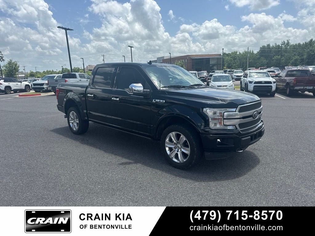 2018 Ford F-150 Platinum - 4WD / PANORAMIC SUNROOF