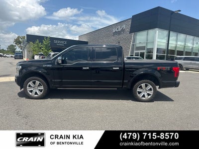 2018 Ford F-150 Platinum - 4WD / PANORAMIC SUNROOF
