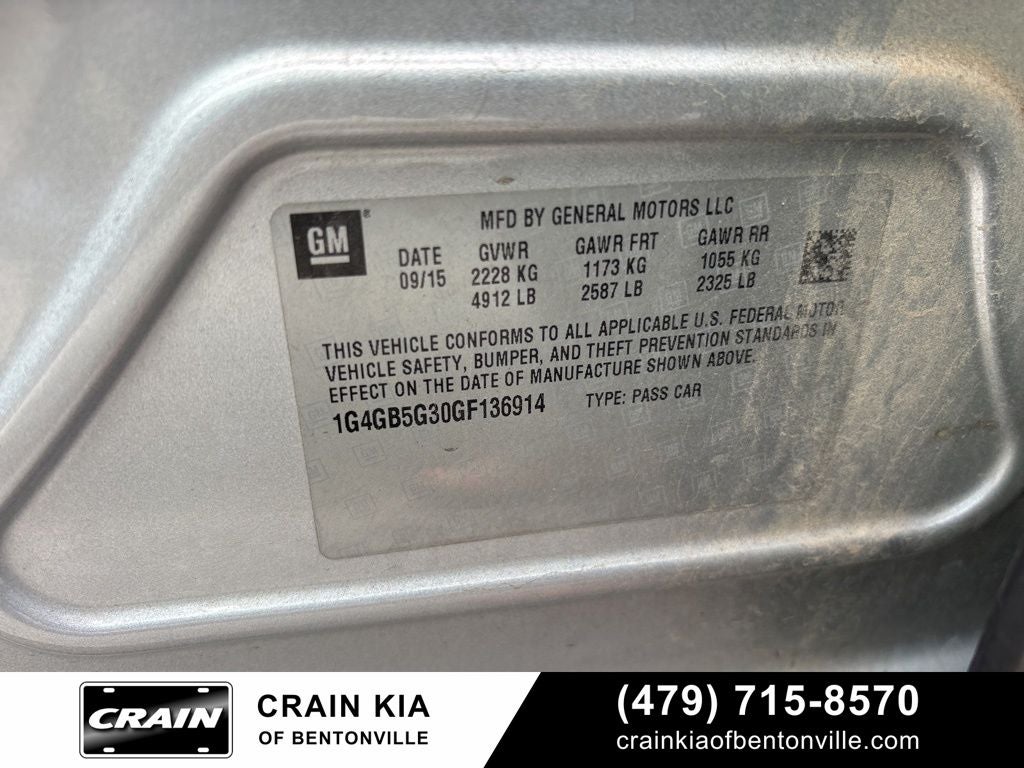 2016 Buick LaCrosse Leather Group - CLEAN CARFAX