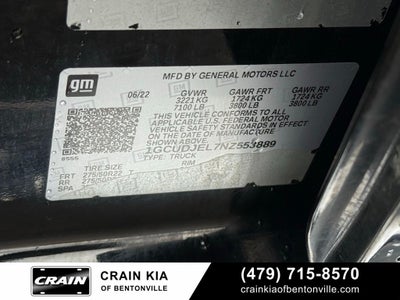 2022 Chevrolet Silverado 1500 High Country - 4WD / SUNROOF / ONE OWNER