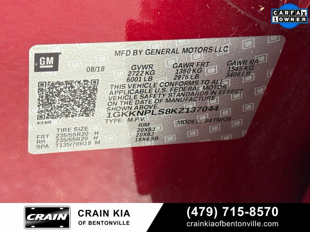 2019 GMC Acadia Denali - PANORAMIC SUNROOF / CLEAN CARFAX / ONE OWNER