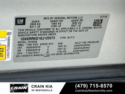 2016 GMC Acadia SLT-1 - CLEAN CARFAX / LEATHER