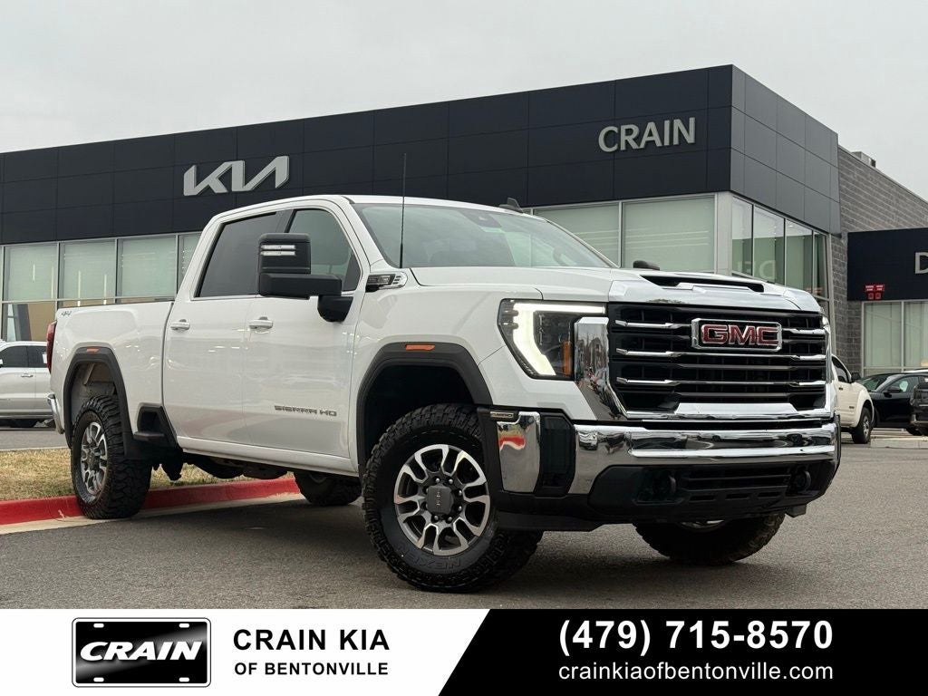 2024 GMC Sierra 2500HD SLE - 4WD / CLEAN CARFAX / ONE OWNER