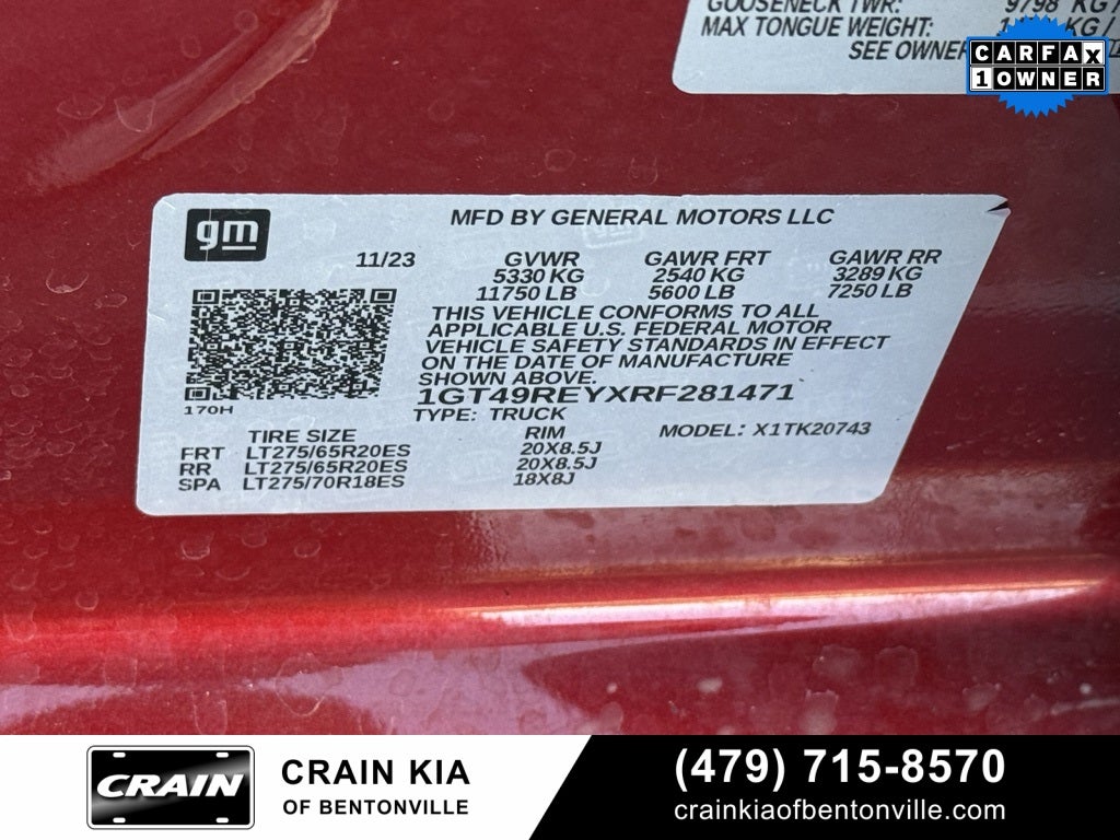 2024 GMC Sierra 2500HD Denali - 4WD / SUNROOF / DENALI RESERVE