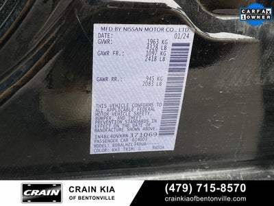 2024 Nissan Altima 2.5 SV - CLEAN CARFAX / ONE OWNER