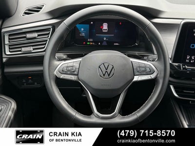 2025 Volkswagen Atlas Cross Sport 2.0T SE w/Technology - AWD / CLEAN CARFAX / ONE OWNER