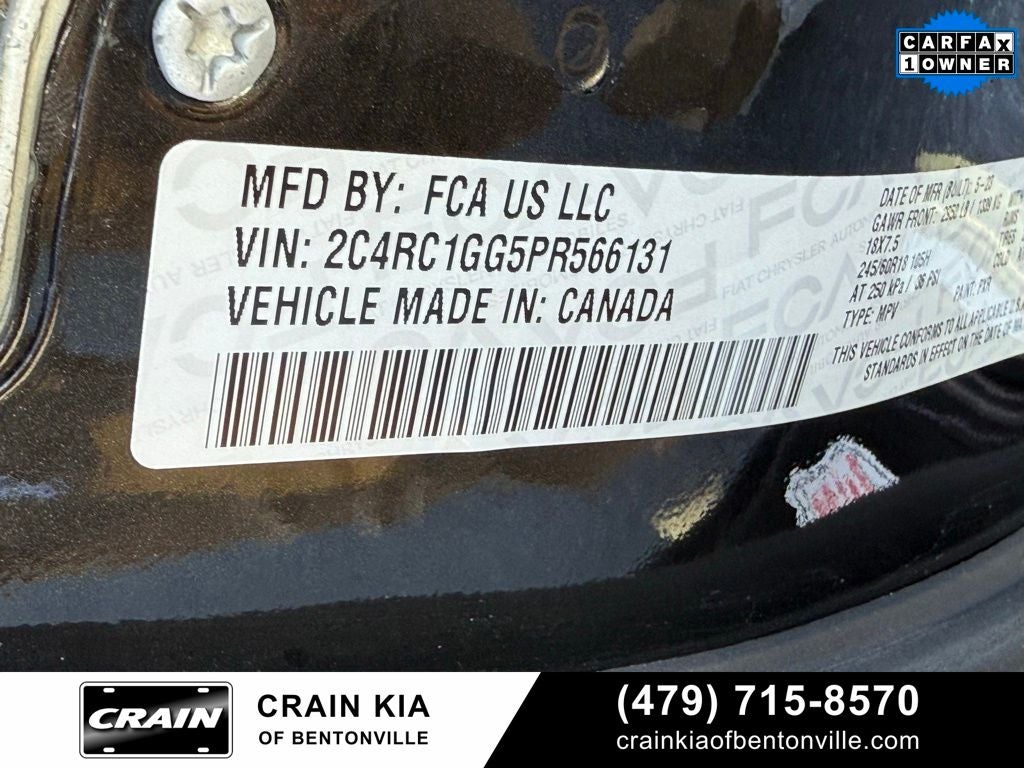 2023 Chrysler Pacifica Limited - PANORAMIC SUNROOF / CARFAX ONE OWNER