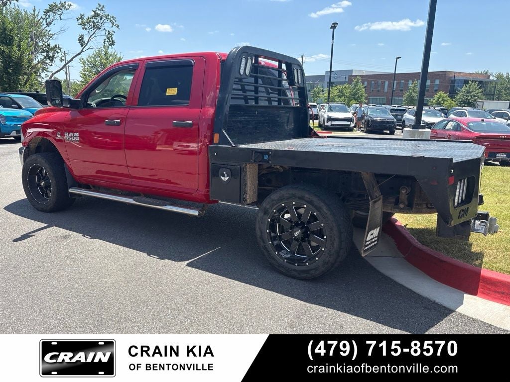 2018 RAM 3500 Tradesman - 4WD / CLEAN CARFAX / DIESEL - FLAT BED