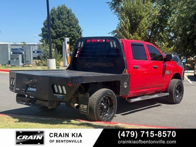 2018 RAM 3500 Tradesman - 4WD / CLEAN CARFAX / DIESEL - FLAT BED