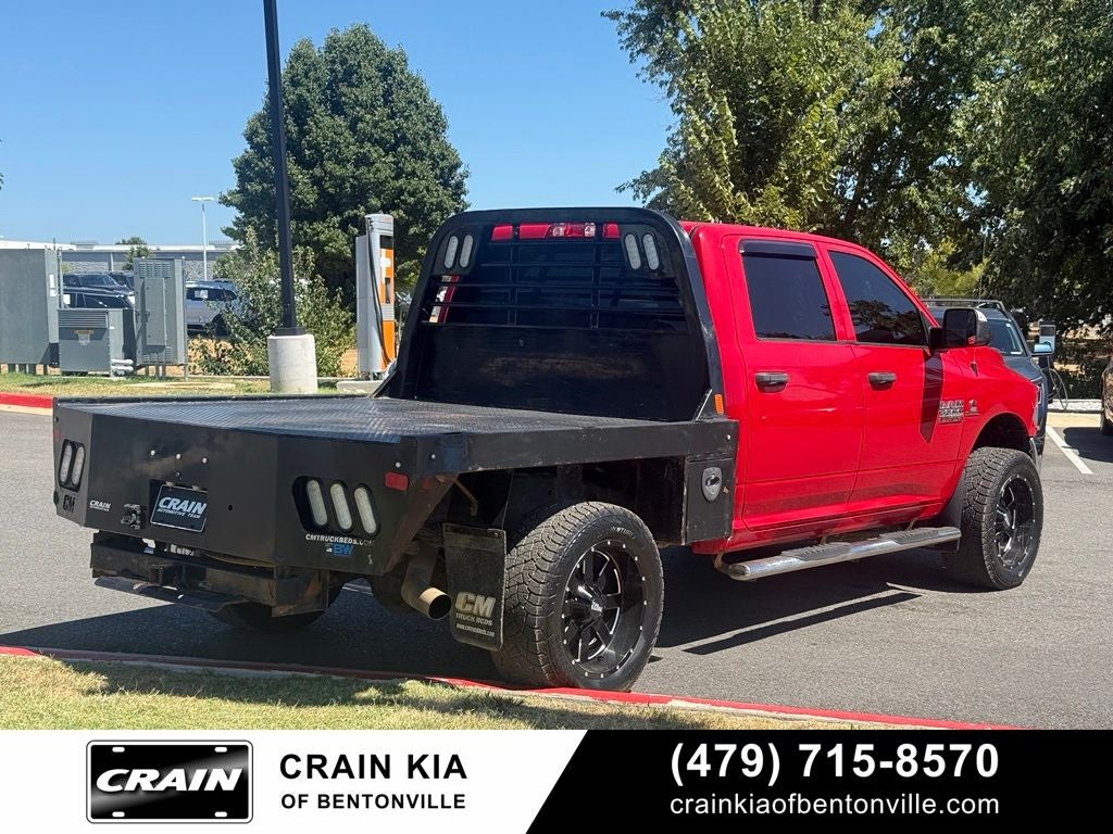 2018 RAM 3500 Tradesman - 4WD / CLEAN CARFAX / DIESEL - FLAT BED
