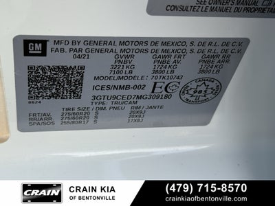 2021 GMC Sierra 1500 Elevation - 4WD