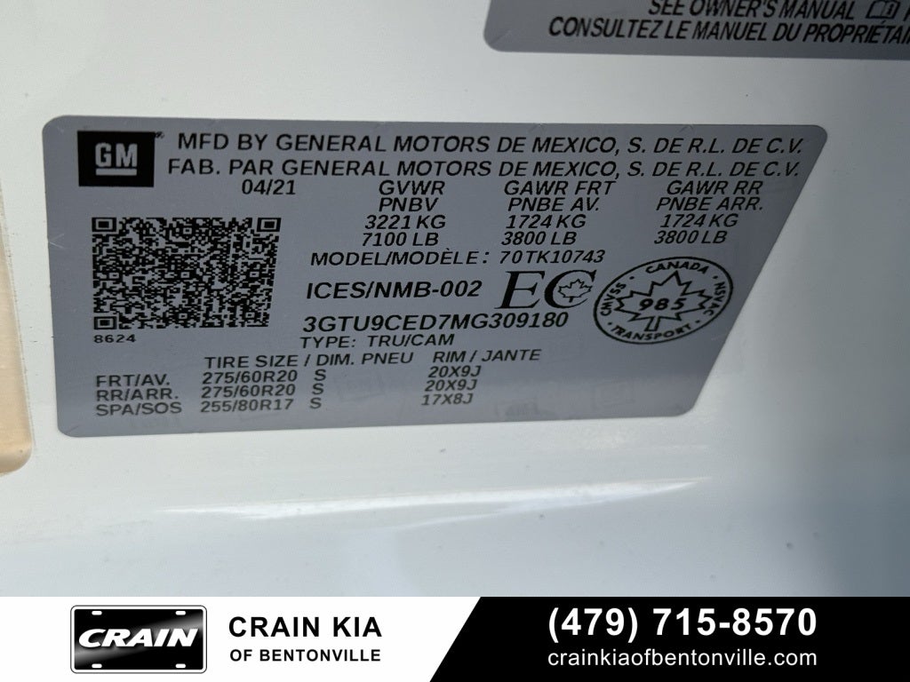 2021 GMC Sierra 1500 Elevation - 4WD