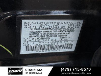 2025 Nissan Sentra SV - CLEAN CARFAX / ONE OWNER